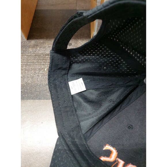 Titans Black With Orange Logo Hook N Loop Hat - Picture 7 of 7